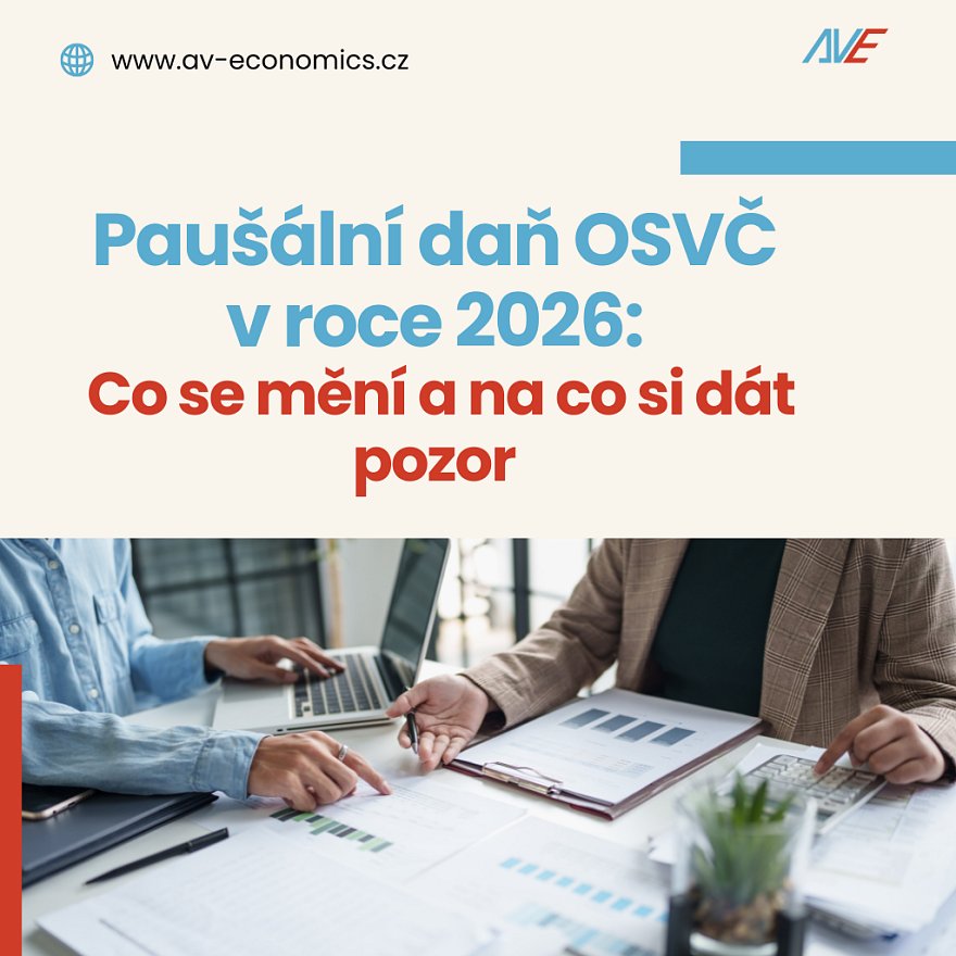 Paušální daň OSVČ v roce 2026: co se mění, na co si dát pozor a jak to udělat správně